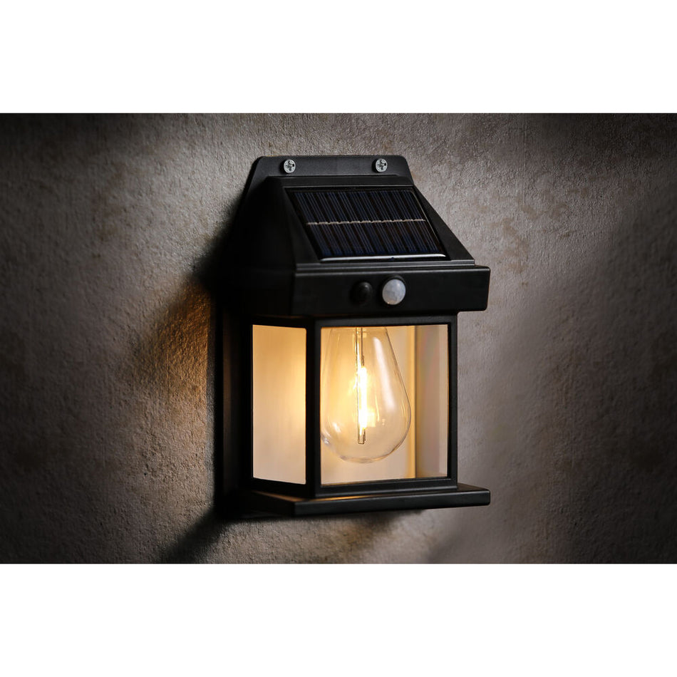 Solarna LED zidna svjetiljka WS128 sa senzorom