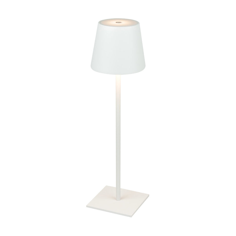 bezicna stolna lampa bijele boje
