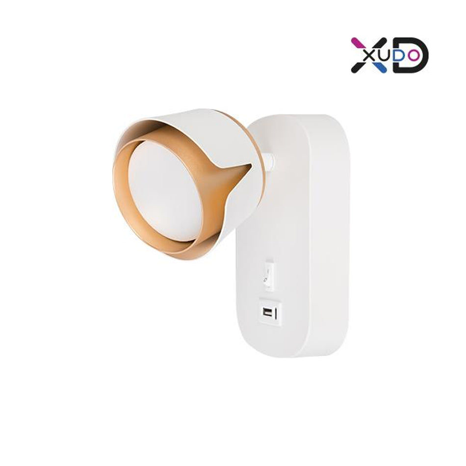 Zidna lampa za čitanje s USB priključkom GX53