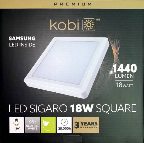 Nadgradni panel LED 18W Premium Samsung diode