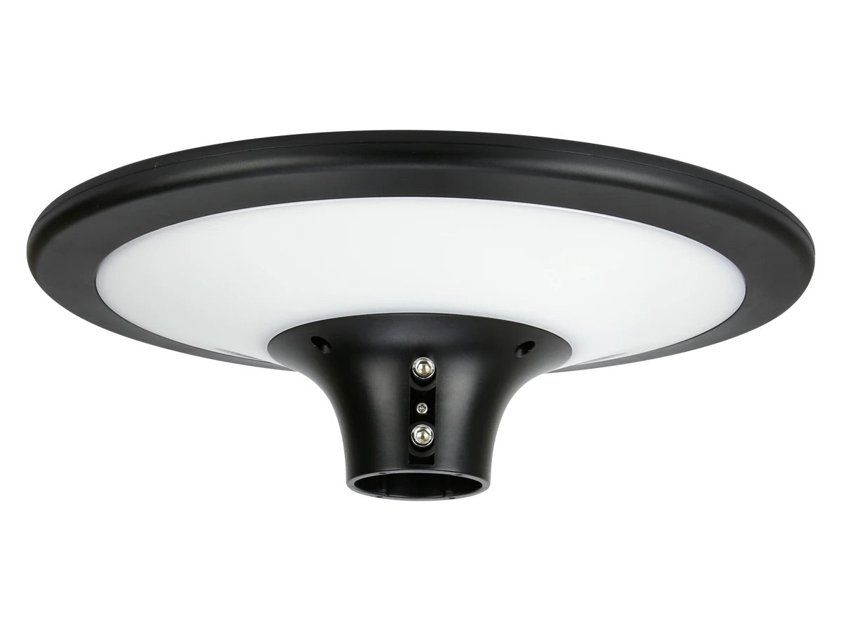 solarna ulična lampa snage 20w crne boje