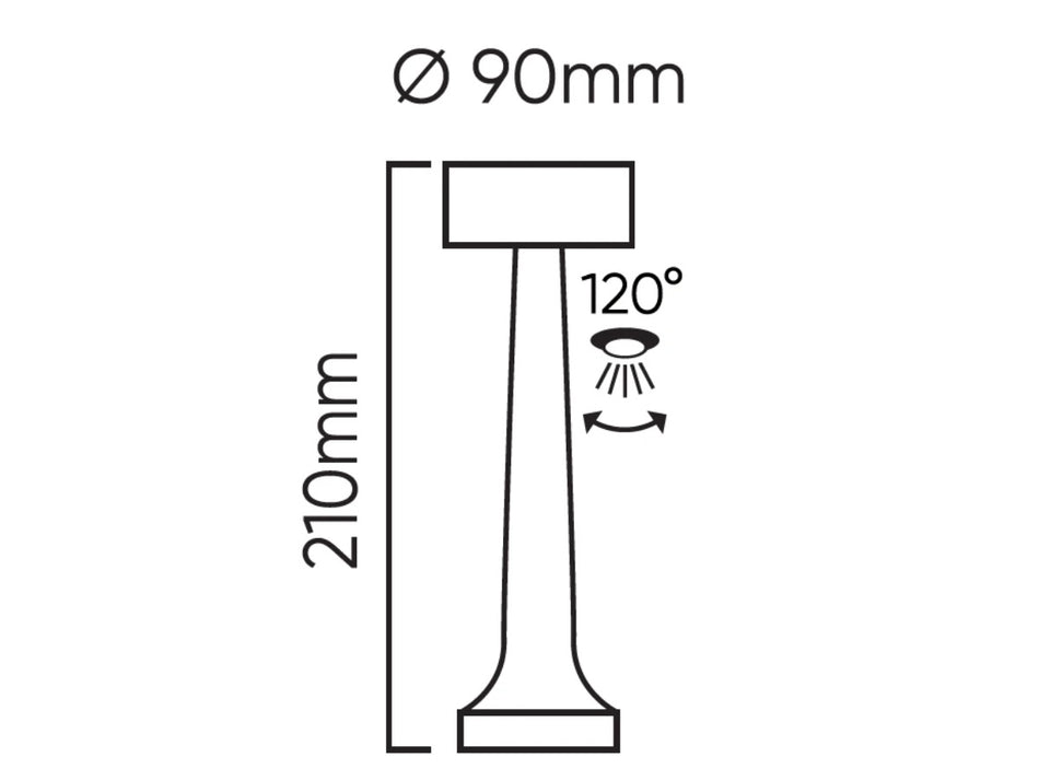 stolne lampe sa dimenzijama