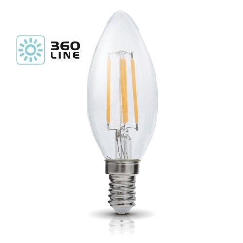 LED žarulja filament 4W E14 3000K