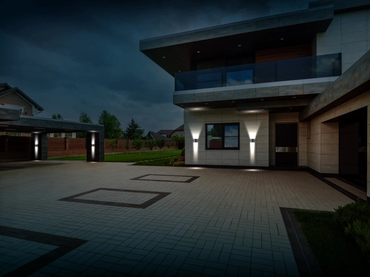 vanjska zidna rasvjeta - vodić za odabir fasadne rasvjete