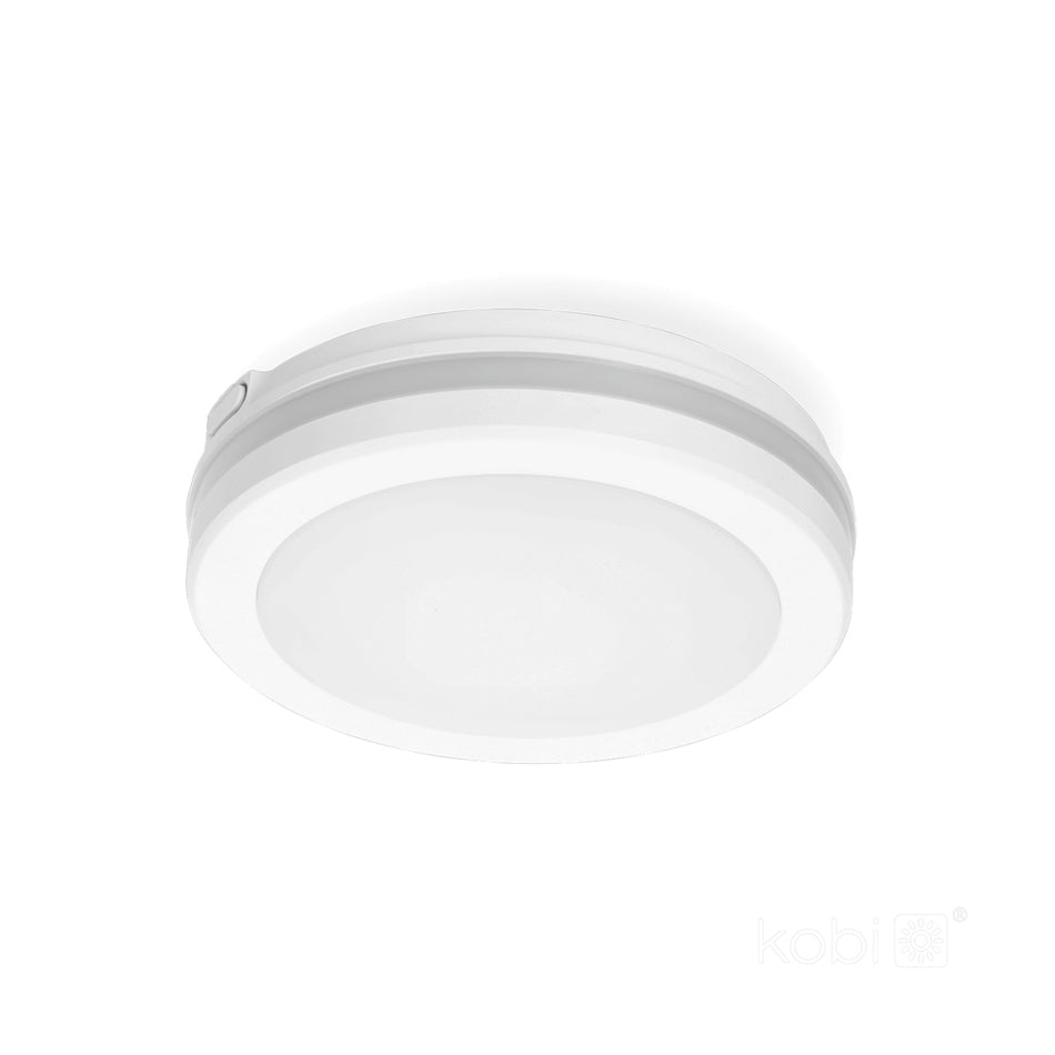 LED plafonjera Nairos 12W IP65 3CCT LED Samsung - bijela, crna