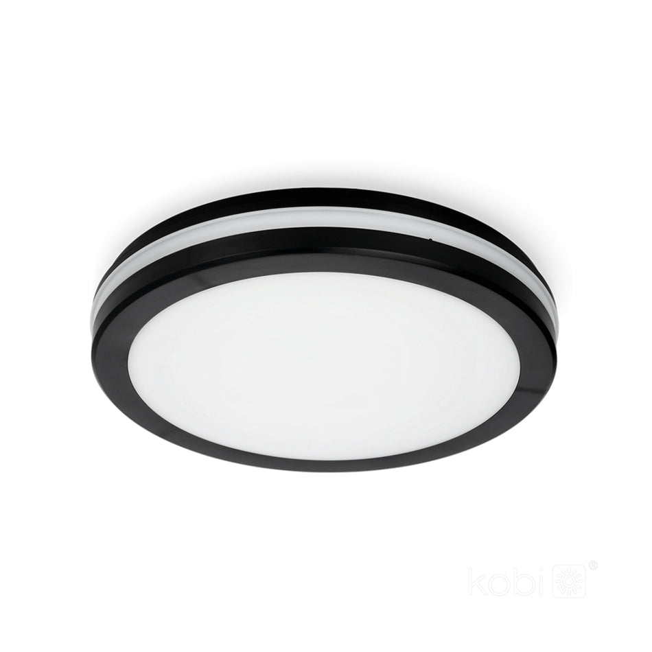 LED plafonjera Nairos 18W IP65 3CCT LED Samsung - bijela, crna