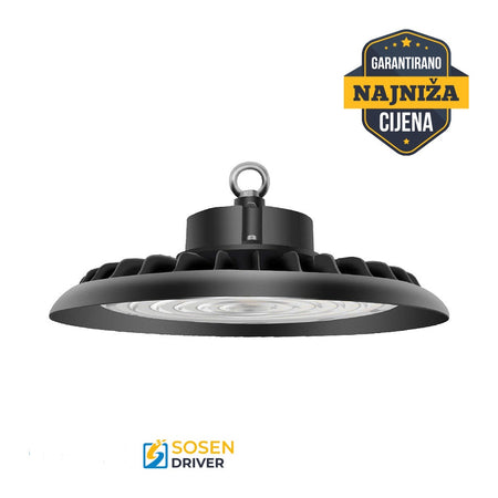 led industrijsko zvono - led high bay - led ufo crne boje sa sosen driverom i garantirano najnižom cijenom
