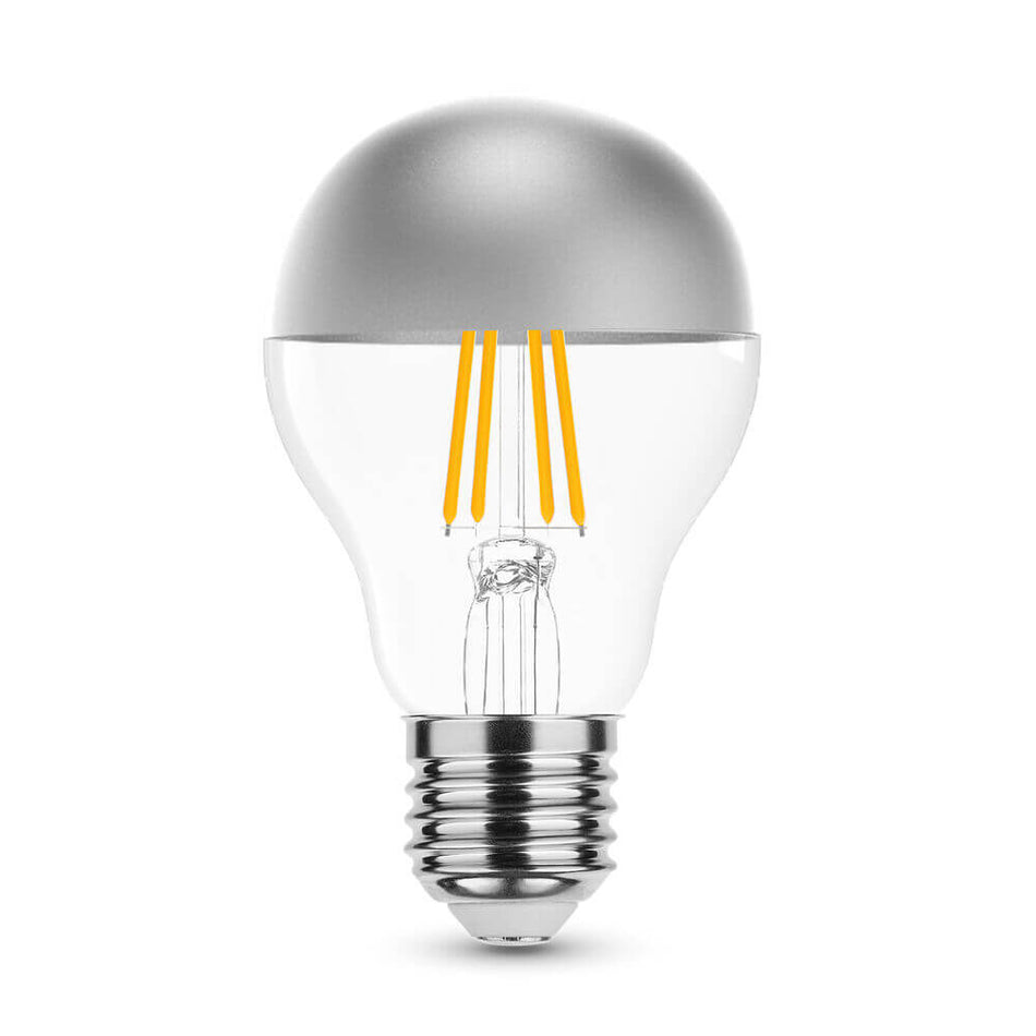 LED filament žarulja srebrno sjenilo A60 E27 4W