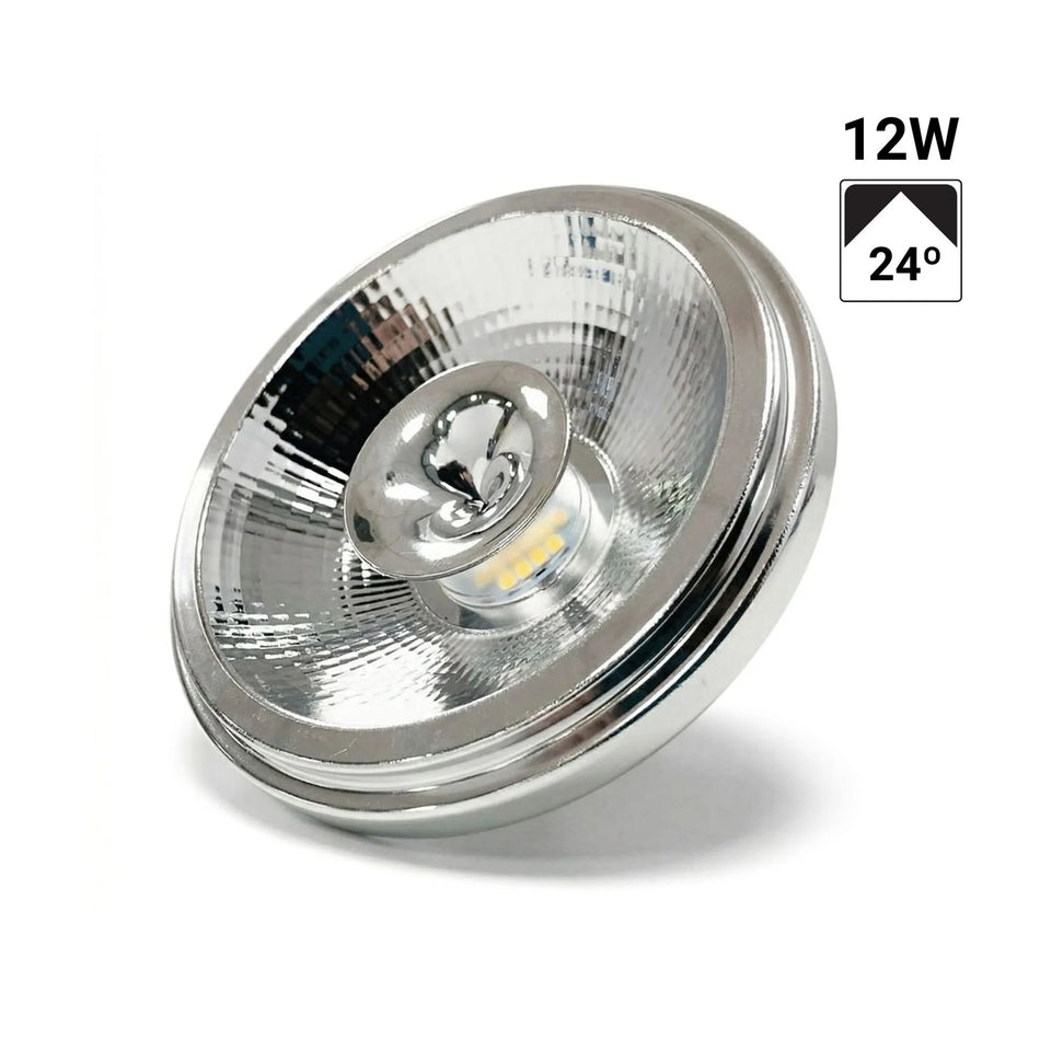 ar111 led žarulja g53 12w - kut svjetla 24 stupnjeva