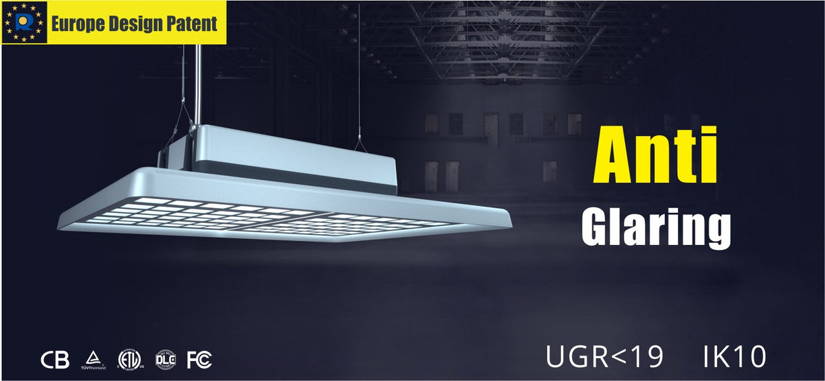 flat high bay ufo rasvjeta - bez blještanja