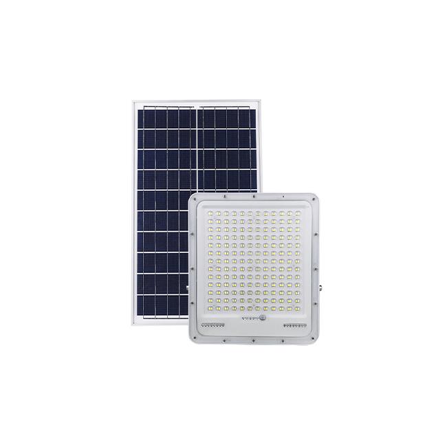 hibridni led reflektor snage 200w sa pripadajucom solarnom plocom