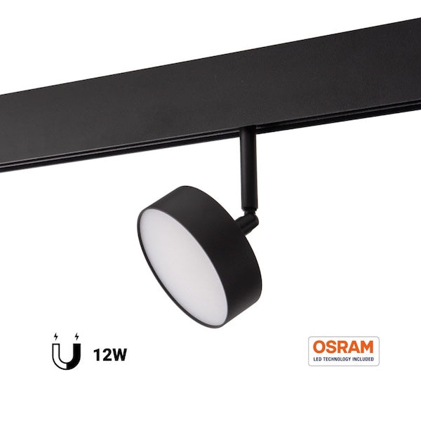 kružna led svjetiljka za magnetnu rasvjetu - snage 12w - osram led