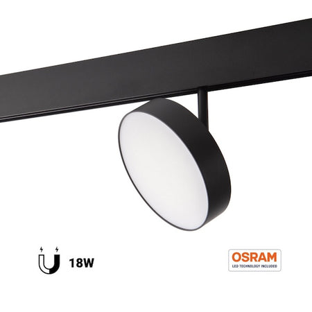 kružna led svjetiljka za magnetnu rasvjetu - snage 18w - osram led
