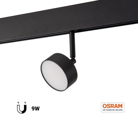 kružna led svjetiljka za magnetnu rasvjetu - snage 9w - osram led
