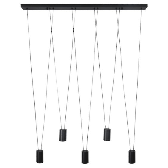 viseća lampa moderna crne boje - Lustre