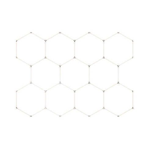 led hexagon - set 11 heksagona - Lustre