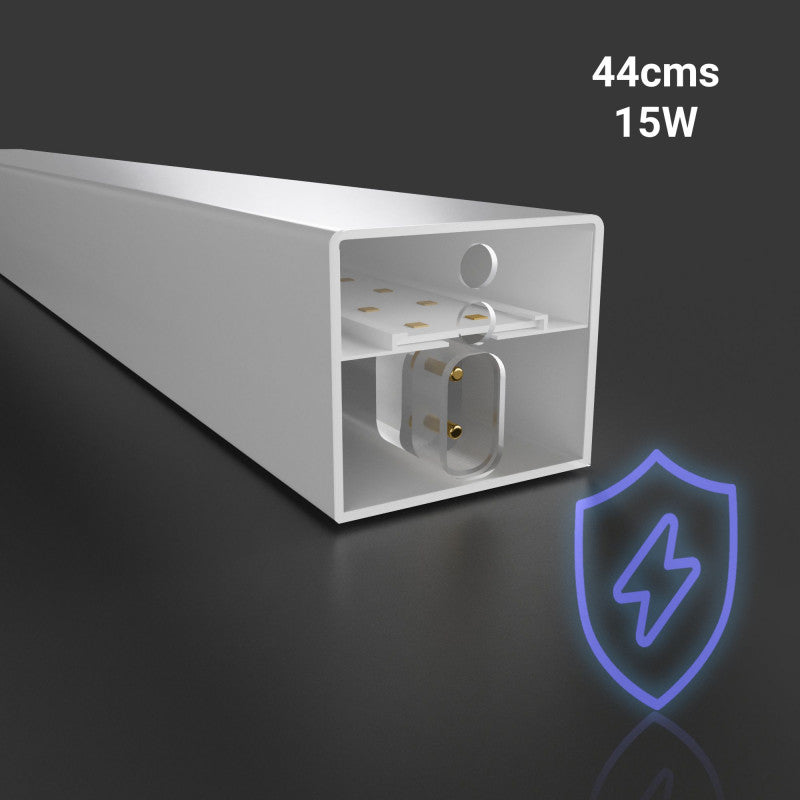 led hexagon tuba 44cm 15W