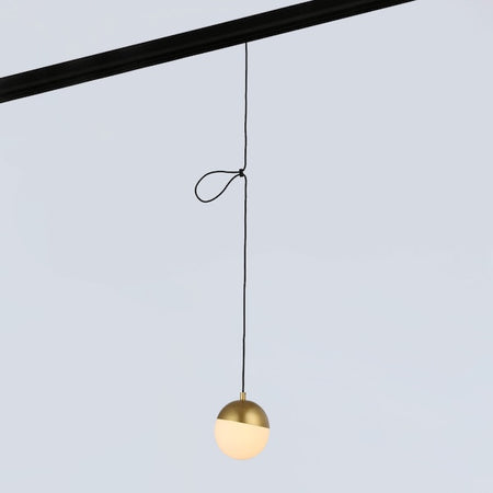 magnetna tračna rasvjeta kuglasta viseća zlatna