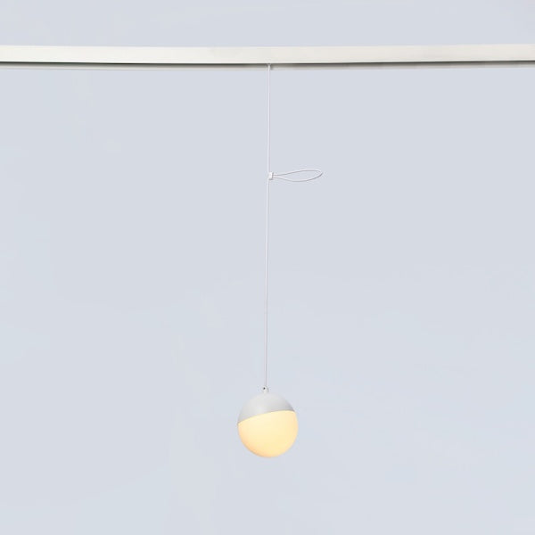 magnetna tračna rasvjeta kuglasta viseća bijela na šini