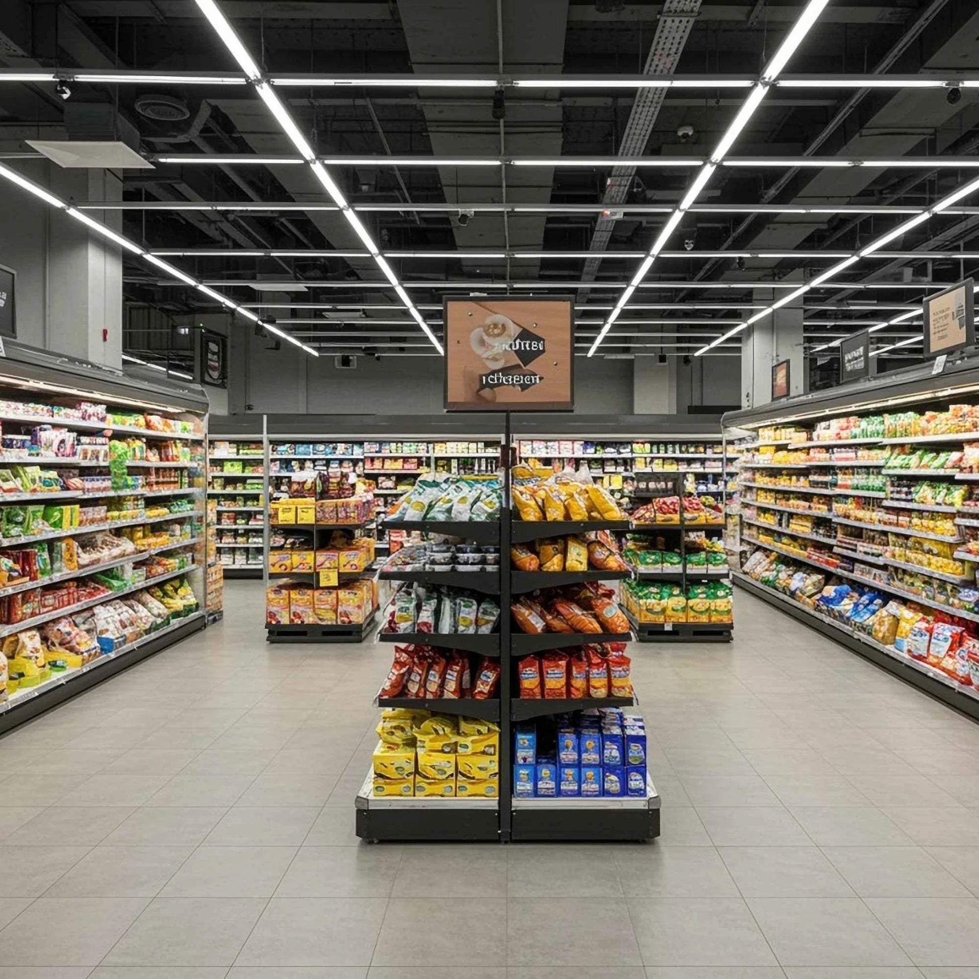 led linijska rasvjeta za trgovine i dućane - slika rasvjete u trgovini
