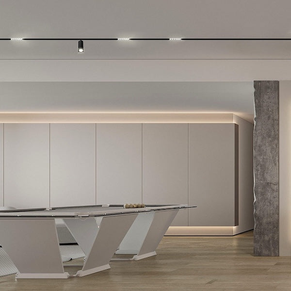 led linearni reflektor za magnetnu rasvjetu - snage 6w - u interijeru