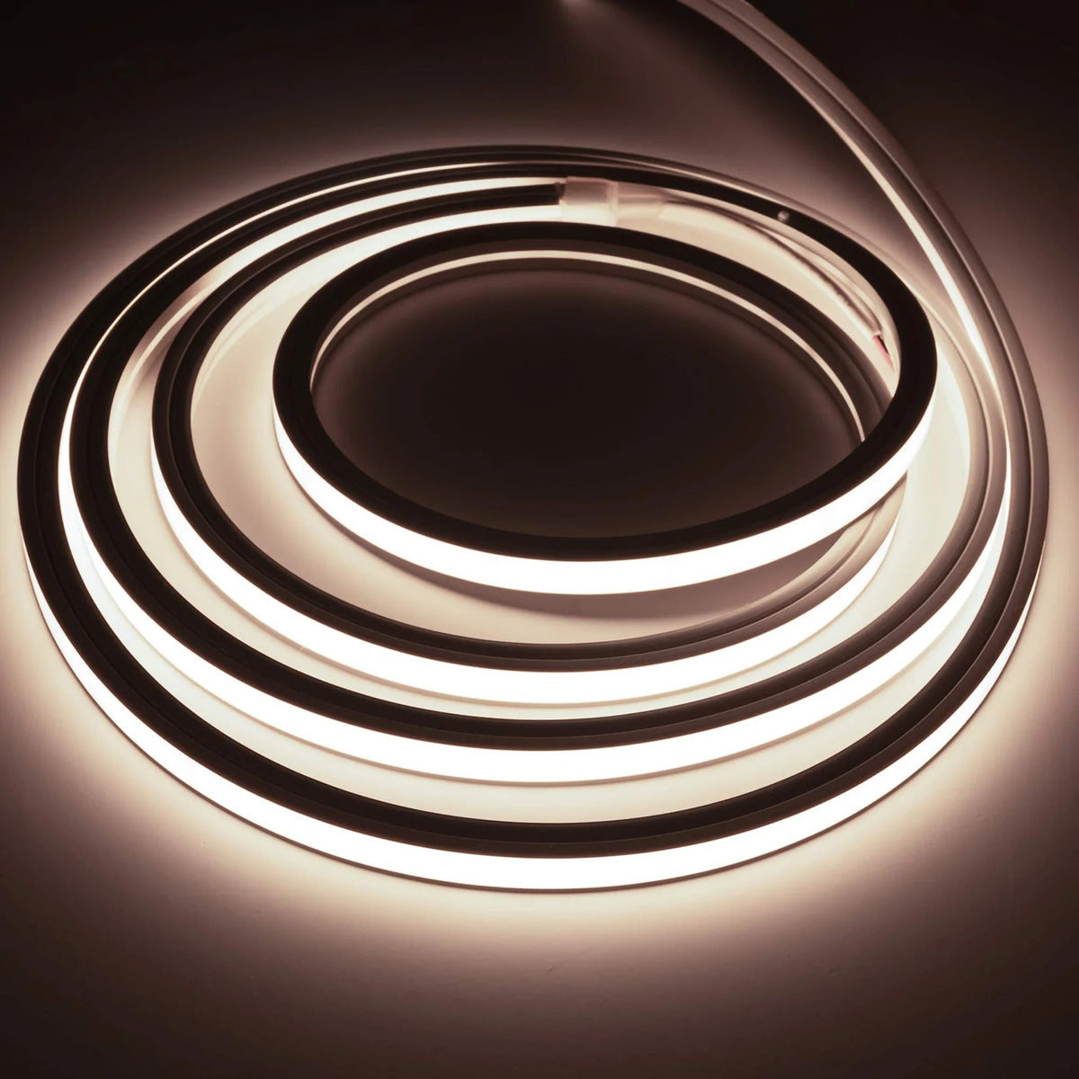 led neon flex rasvjeta - prikaz kako svjetli