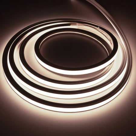 led neon flex rasvjeta - prikaz kako svjetli