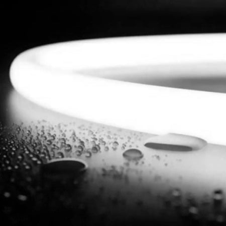 led neon flex 360 stupnjeva svjetli bijelom bojom - za vanjsku upotrebu