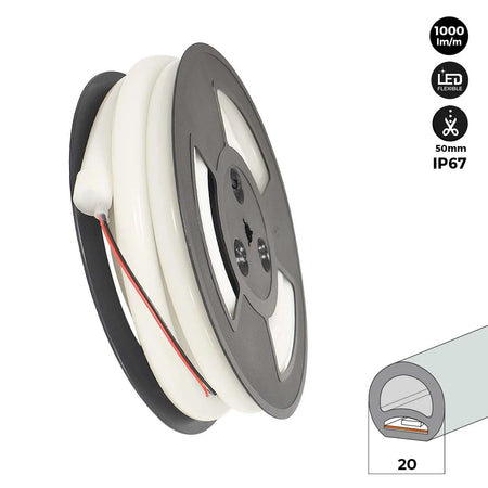 led neon flex 360 stupnjeva zaštita ip67 