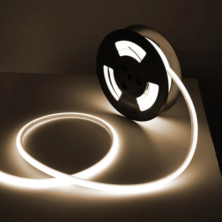 led neon flex rasvjeta - prikaz kako svjetli