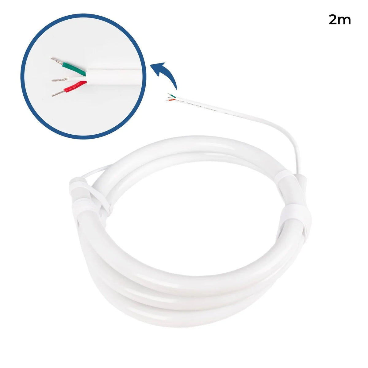 led neon flex rasvjeta rgb ic - 2  metra