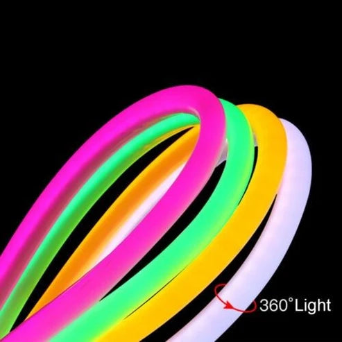 led neon flex rasvjeta - 360 stupnjeva osvjetljenja