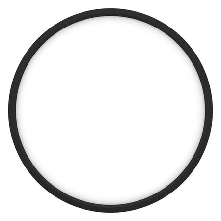 led plafonjera sa daljinskim - crni rub - rgb