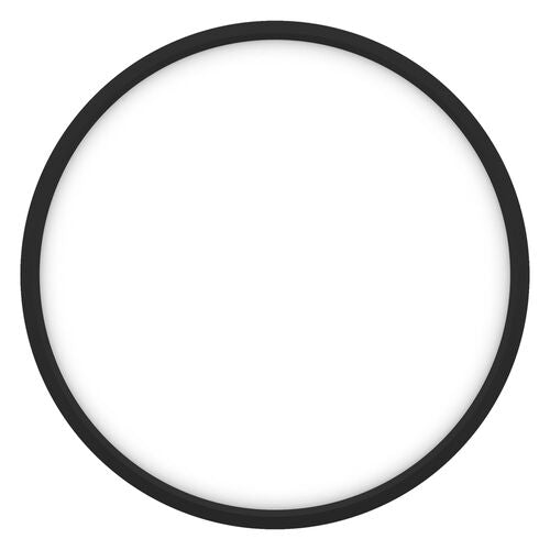 led plafonjera sa daljinskim - crni rub - rgb