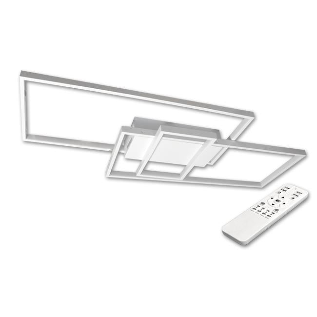 led plafonjera sa daljinskim bijele boje