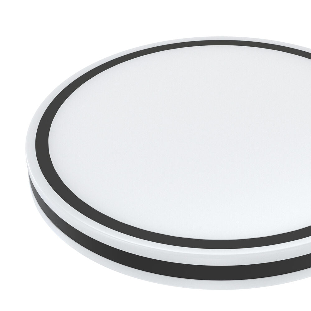 led plafonjera sa daljinskim i crnim rubom