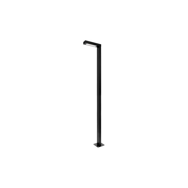 led rasvjetni stup crne boje snage 30w - dužine 2.5 metra