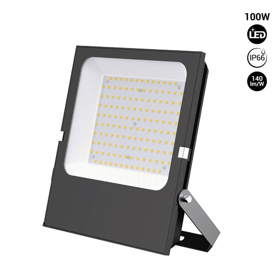 led reflektor 12v snage 100w, zaštita ip66, 140lm/w