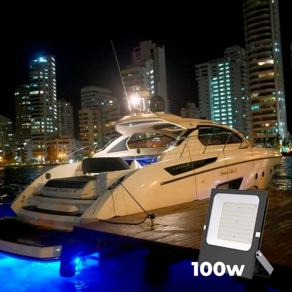 led reflektor 12v za brod snage 100w