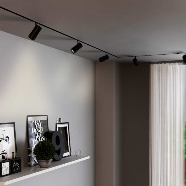 led spot crne boje sa zoom opcijom za magnetnu rasvjetu - slikanou sobi - lustre
