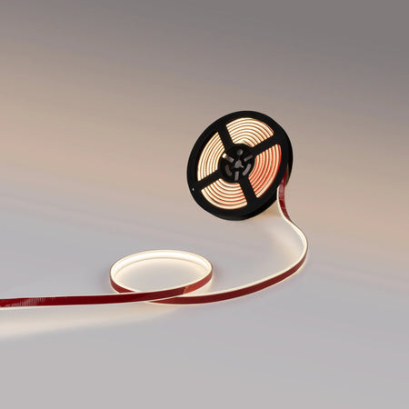 led traka direktno na struju 220v ip67 cob - prikaz kako svjetli