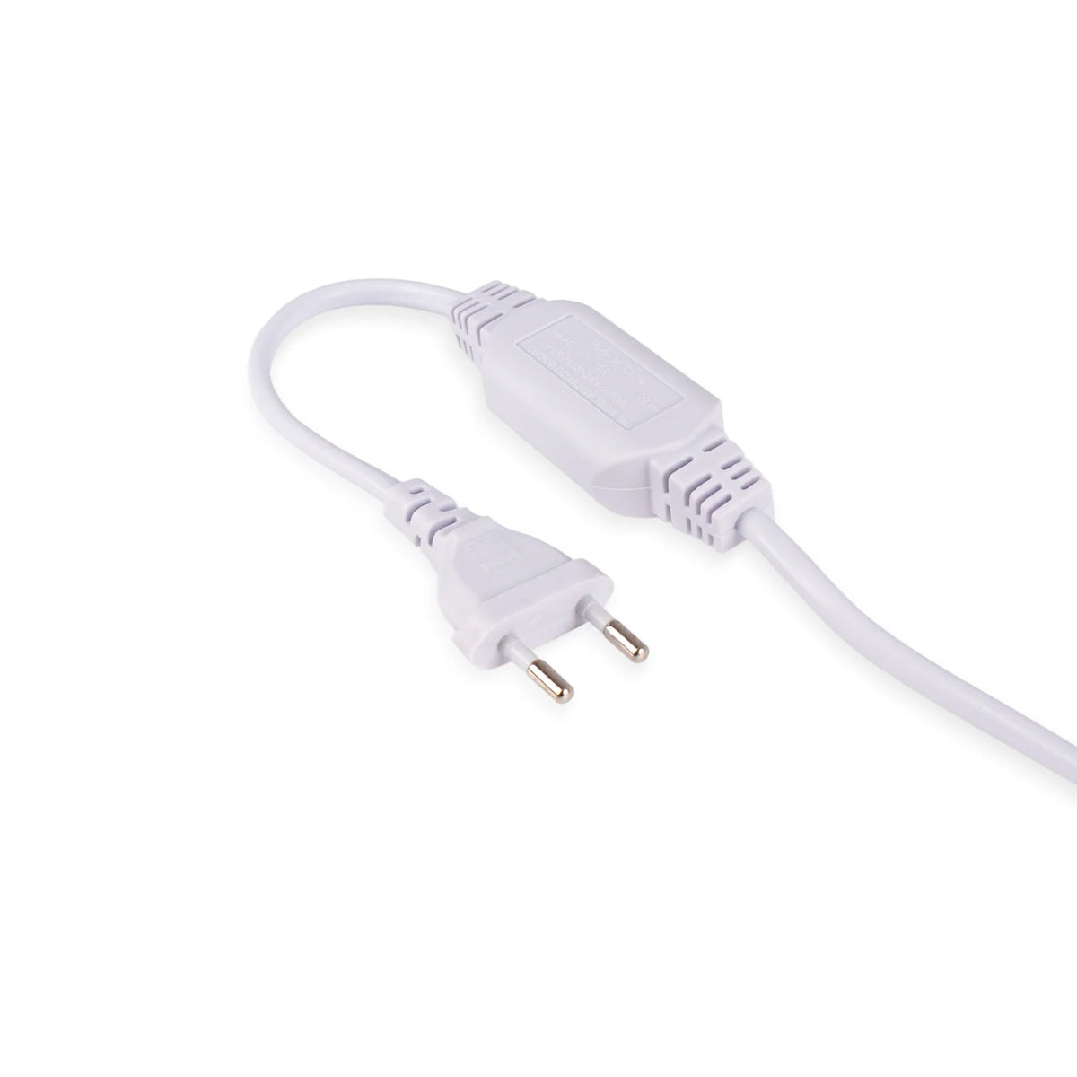 led traka direktno na struju 220v ip67 cob - prikaz utikača u struju