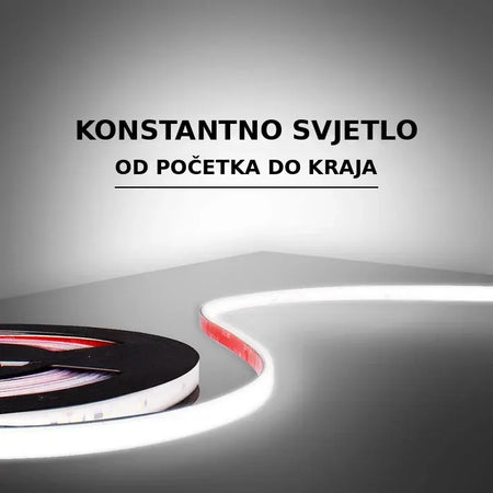 led traka 220v - konstantno osvjeljenje od početka do kraja