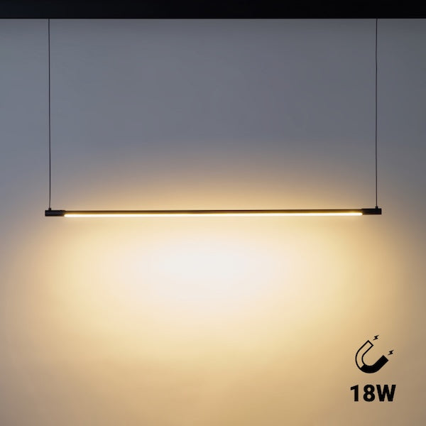 magnetna visilica linijsks crne boje za magnetnu rasvjetu - snage 18w