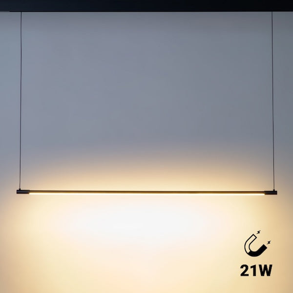 magnetna visilica linijsks crne boje za magnetnu rasvjetu, snage 21W