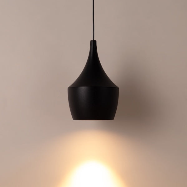 led visilica za magnetnu tračnu rasvjetu crne boje prikaz kako svjetli