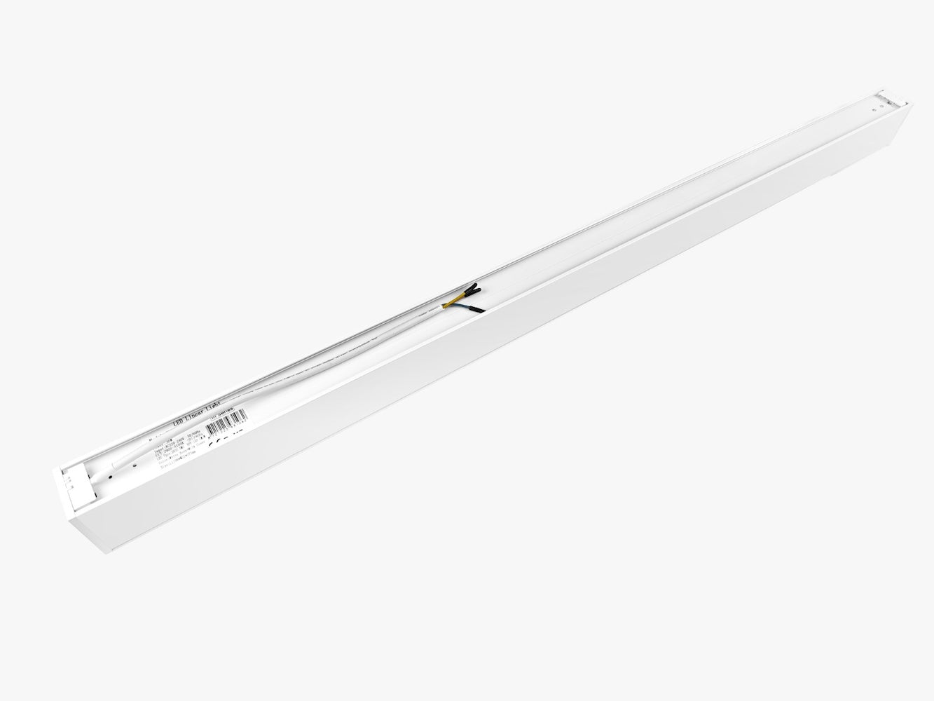 linijska rasvjeta slikana sa stražnje strane