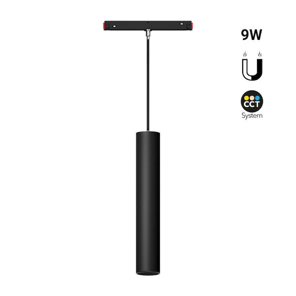 Magnetna tračna visilica crne boje -mogućnost dimanja