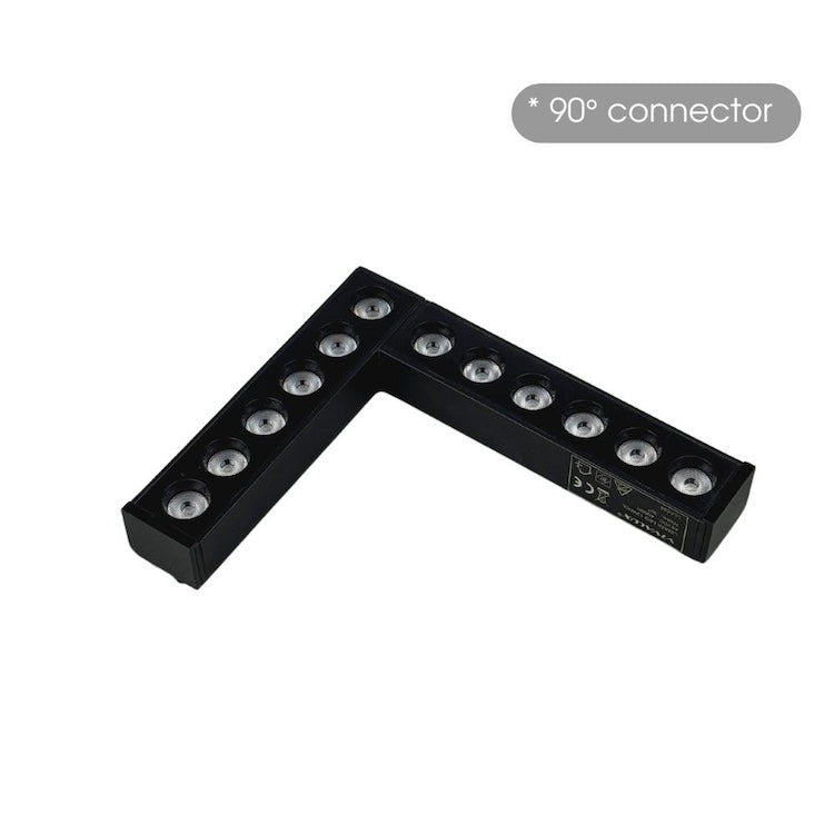 Magnetna tračna rasvjeta crne boje za šinsku rasvjetu