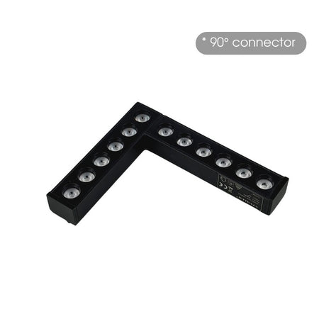 Magnetna tračna rasvjeta crne boje za šinsku rasvjetu